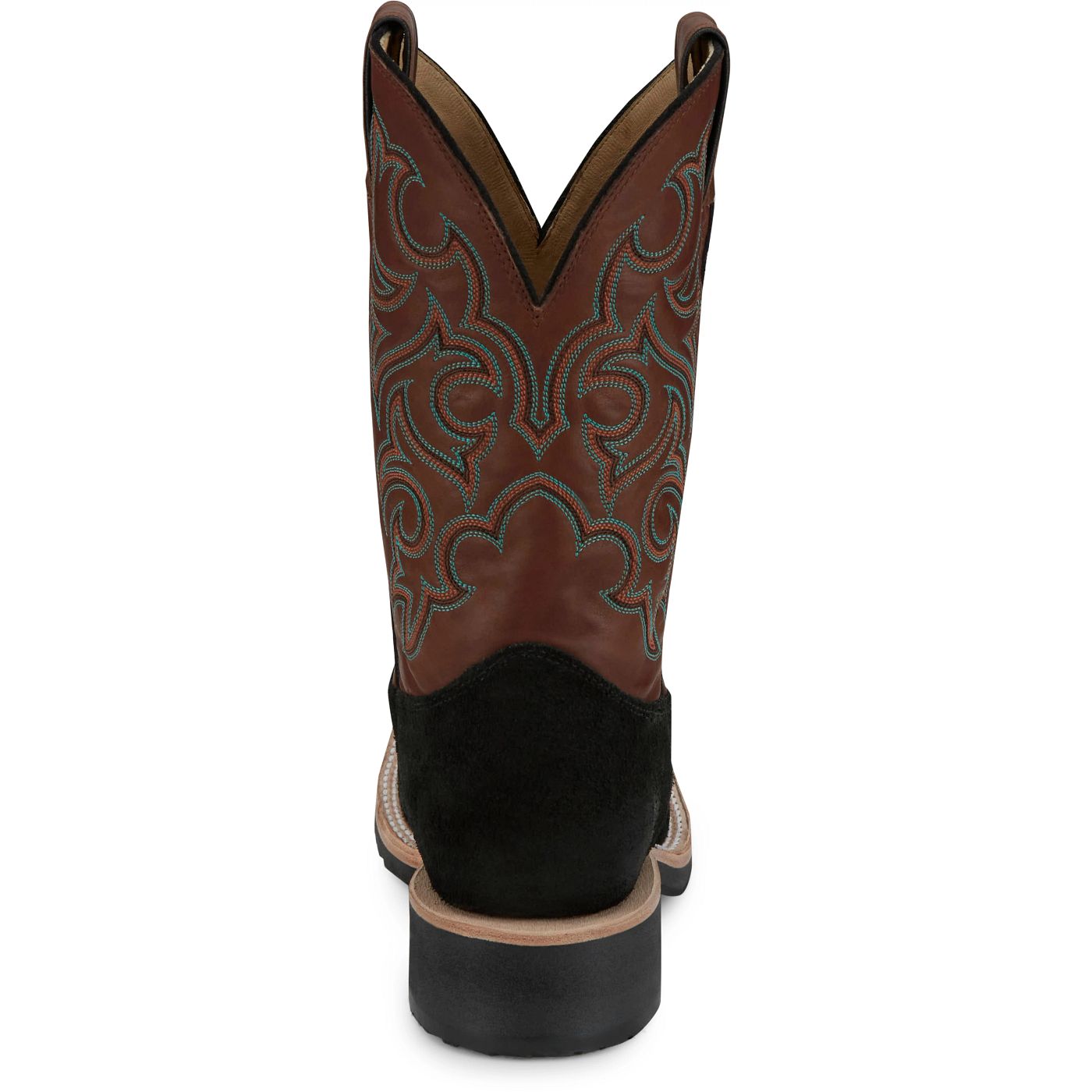 Justin Boots Men's Alamo 11" Western Boot - Clay Brown Cowhide (BR389) - View 5