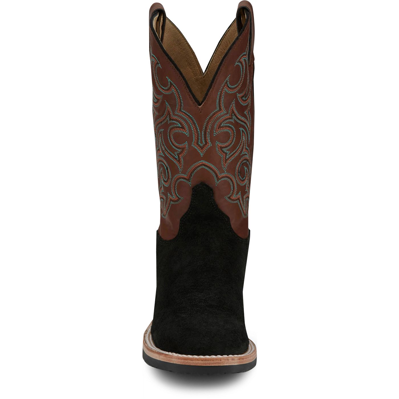 Justin Boots Men's Alamo 11" Western Boot - Clay Brown Cowhide (BR389) - View 7
