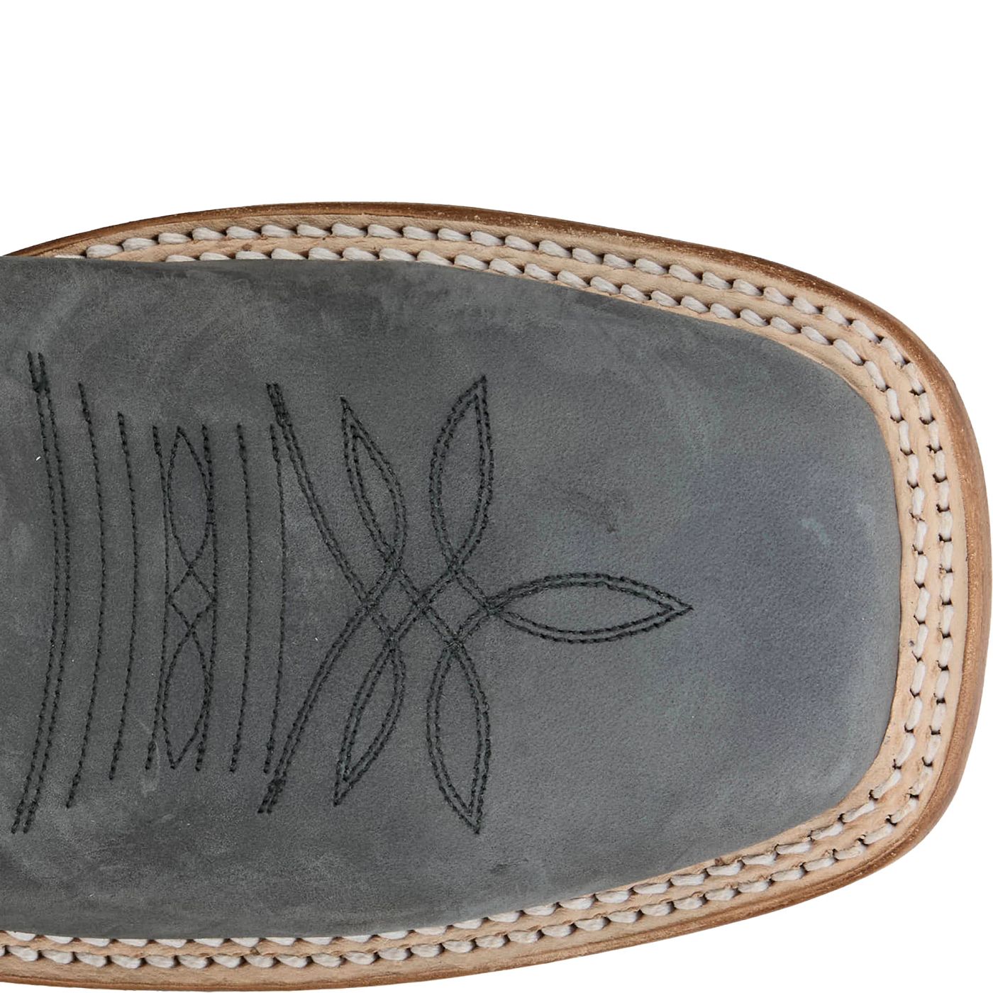 Justin Boots Men's Rancho 11" Western Boot - Weathered Grey Cowhide (BR391) - View 4