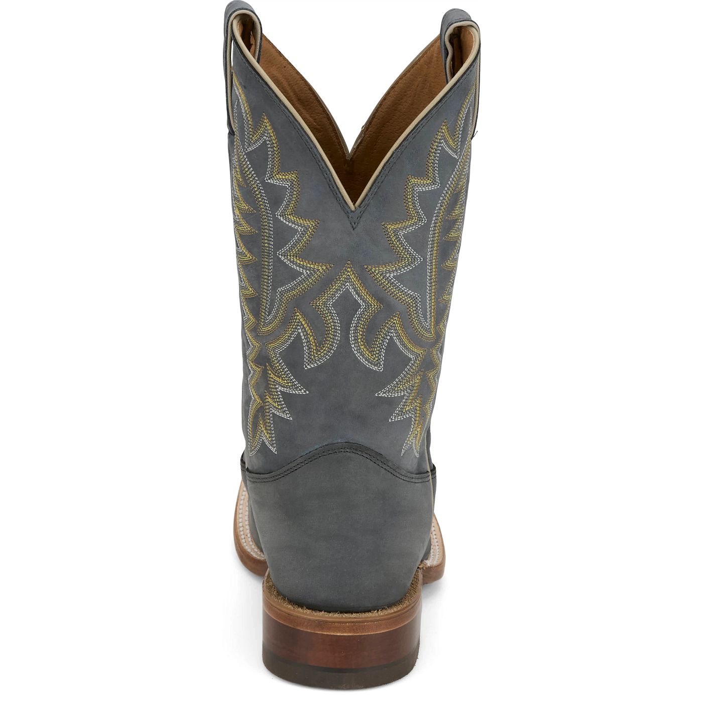 Justin Boots Men's Rancho 11" Western Boot - Weathered Grey Cowhide (BR391) - View 5