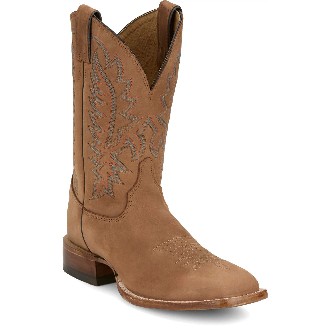 Justin Boots Men's Rancho 11" Western Boot - Butterscotch Cowhide (BR392) - View 2