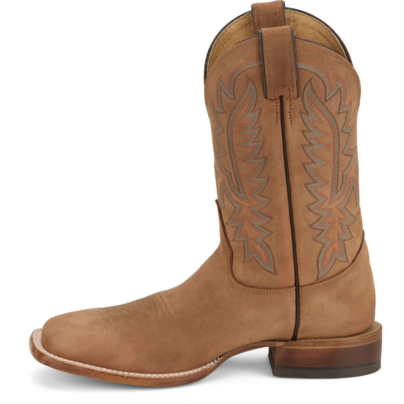 Justin Boots Men's Rancho 11" Western Boot - Butterscotch Cowhide (BR392) - View 8