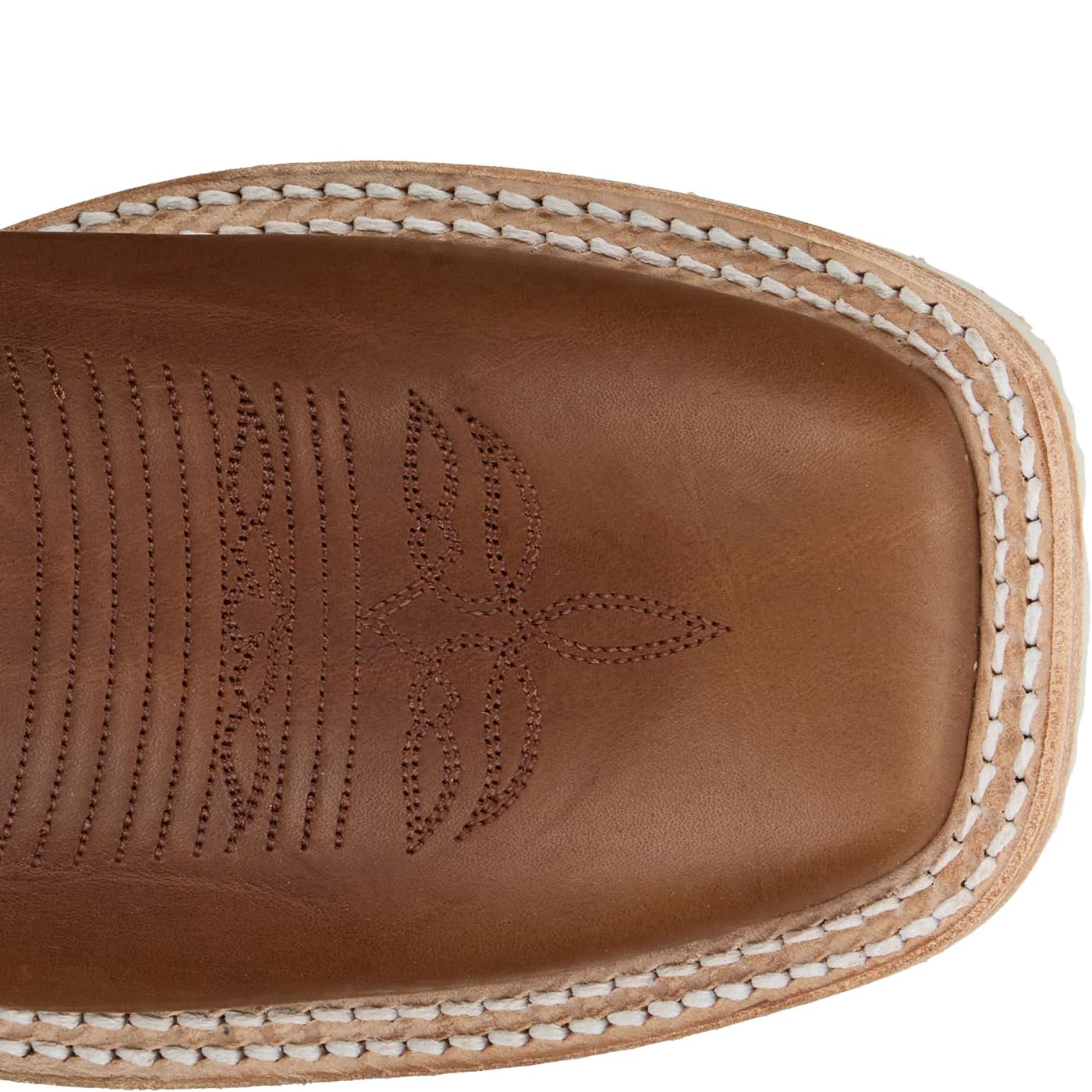 Justin Boots Men's Trainor 11" Western Boot - Bone Cowhide (BR394) - View 4