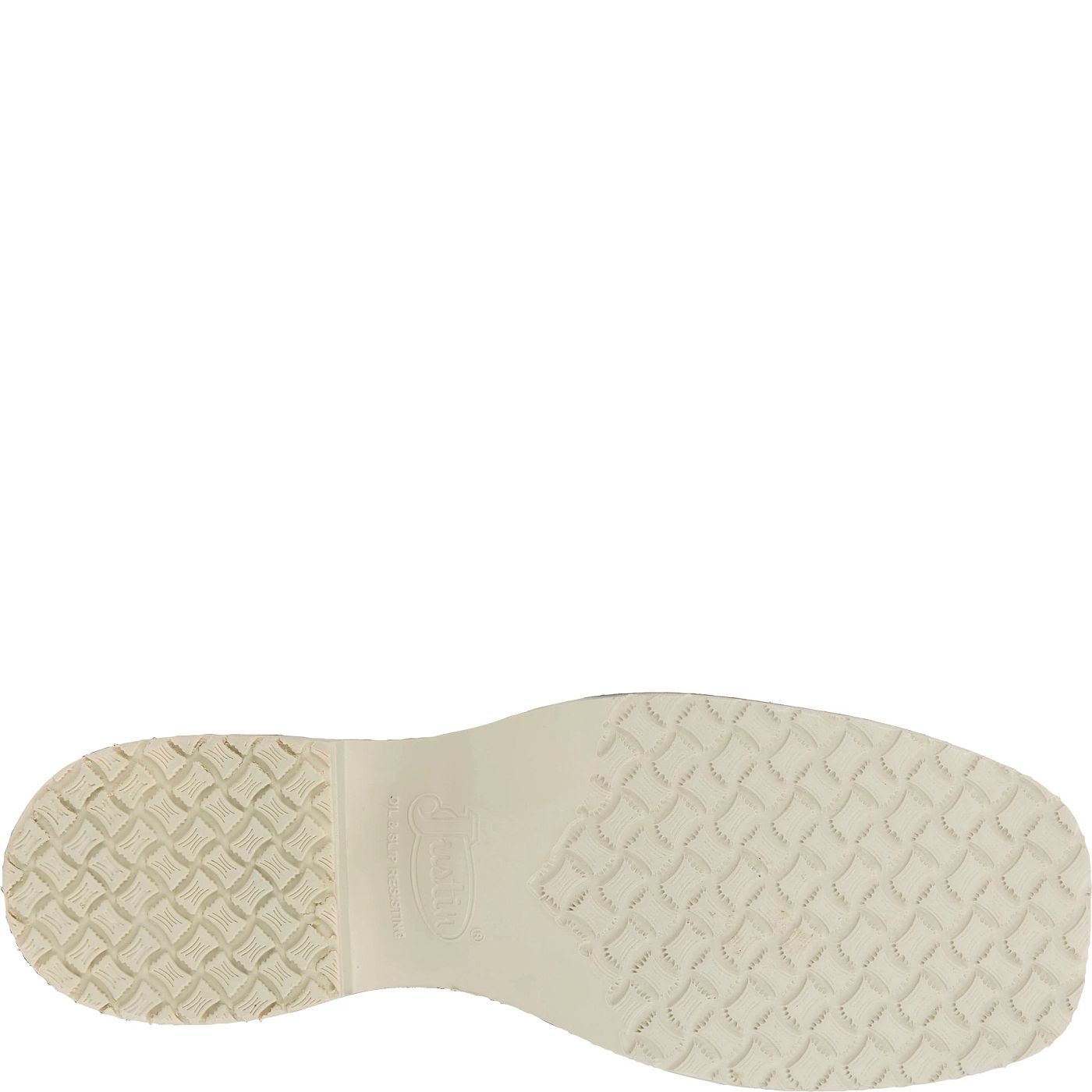 Justin Boots Men's Trainor 11" Western Boot - Bone Cowhide (BR394) - View 6