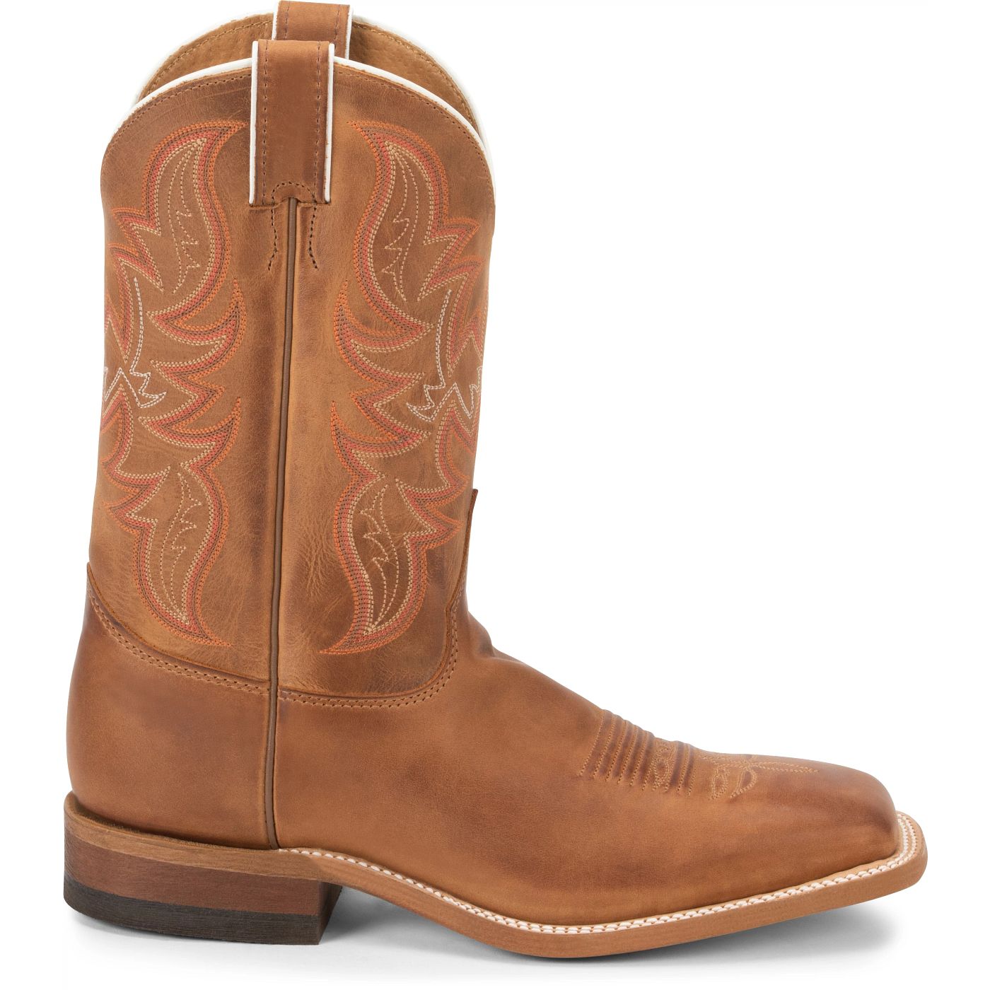 Justin Boots Men's Austin 11" Western Boot - Cognac Cowhide (BR735) - View 3