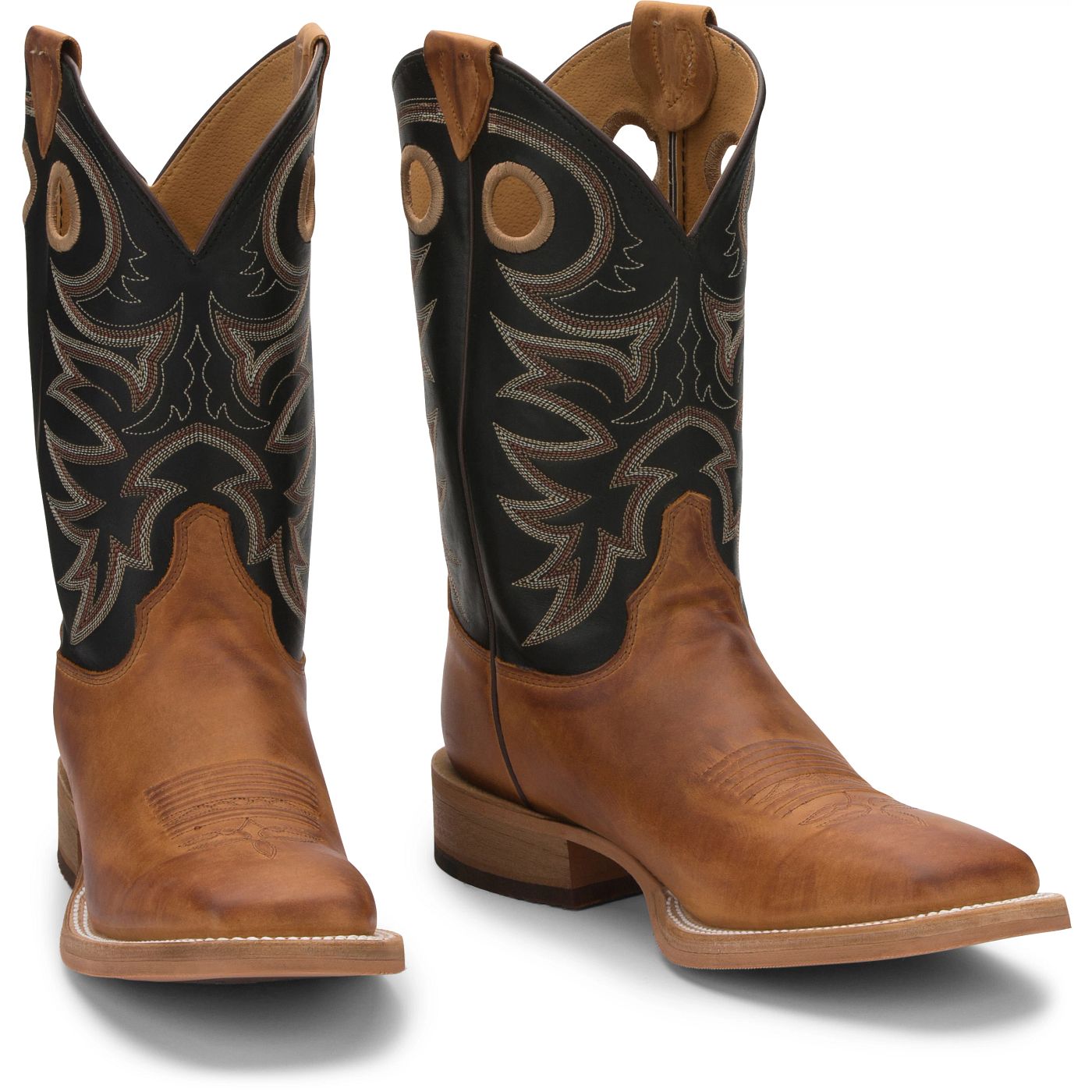 Justin Boots Men's Caddo 11" Western Boot - Cowhide (BR740) - Front View