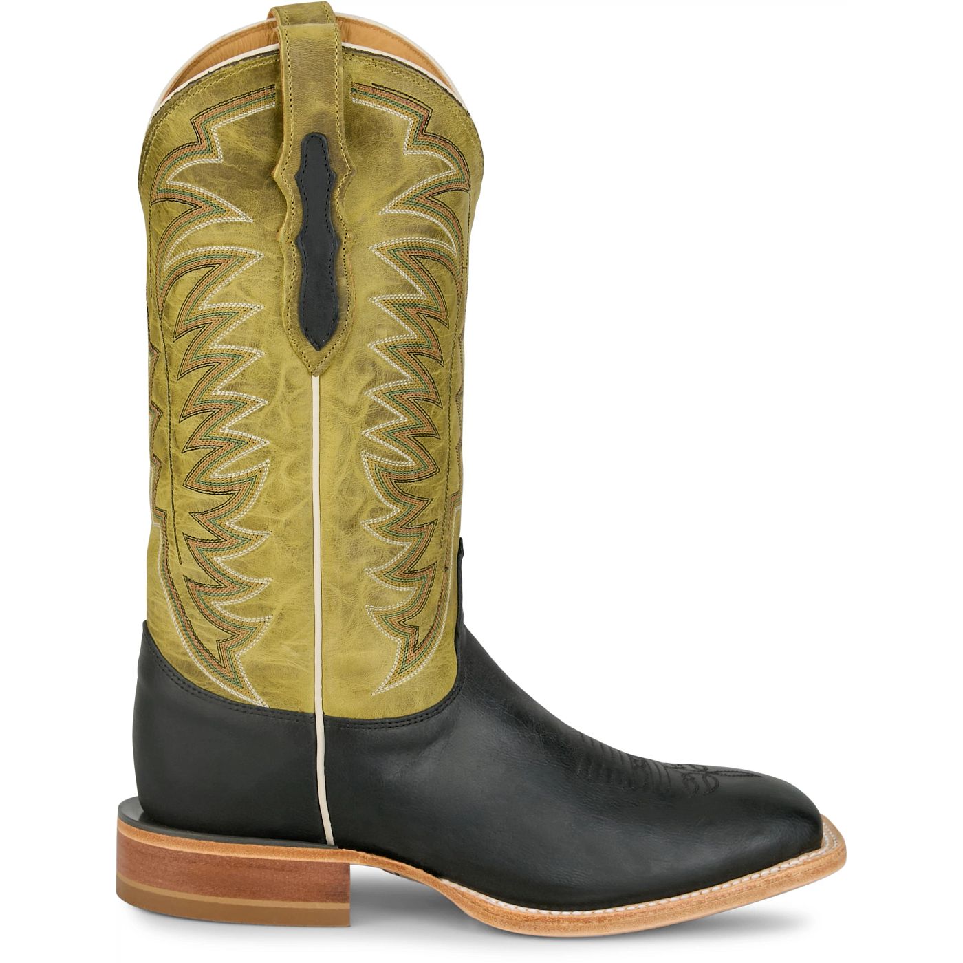 Justin Boots Burchett 13 Goat Ebony CX1310 Side View