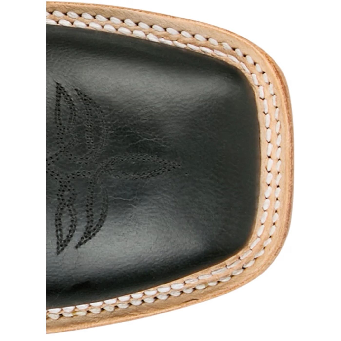 Justin Boots Burchett 13 Goat Ebony CX1310 Back View