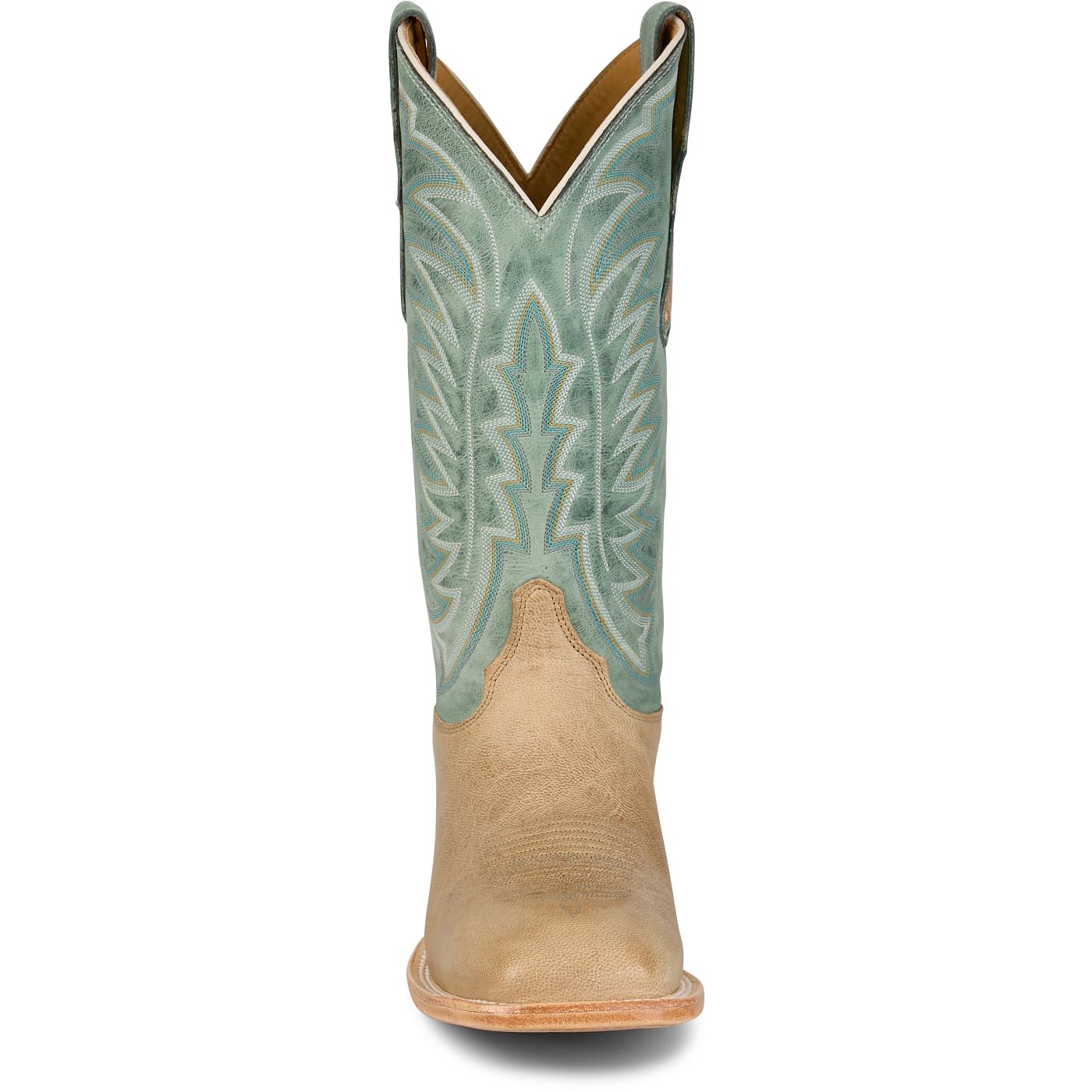 Justin Boots Burchett 13 Goat Turquoise CX1311 Insole View