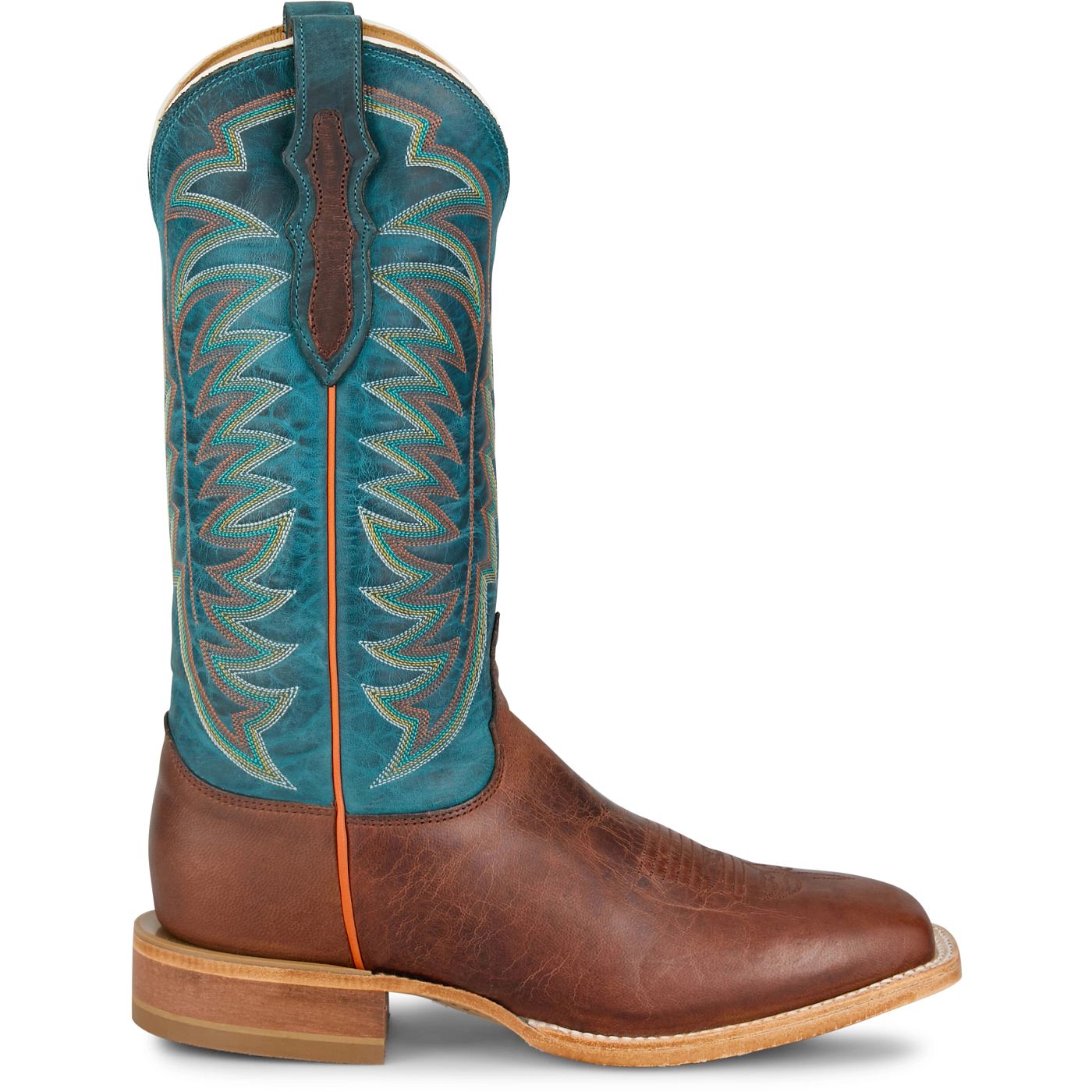 Justin Boots Burchett 13 Goat Blue CX1312 Side View