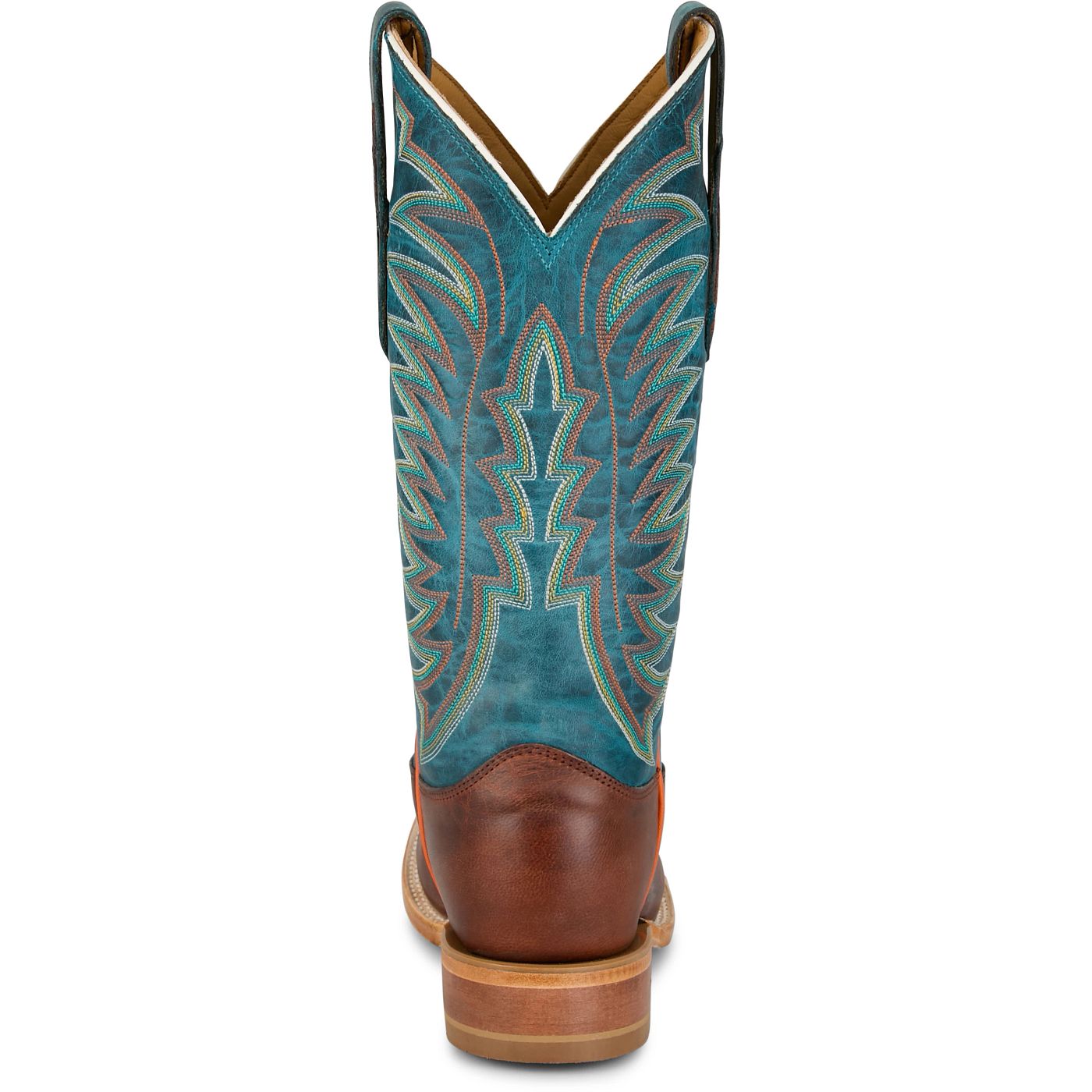 Justin Boots Burchett 13 Goat Blue CX1312 Toe Detail