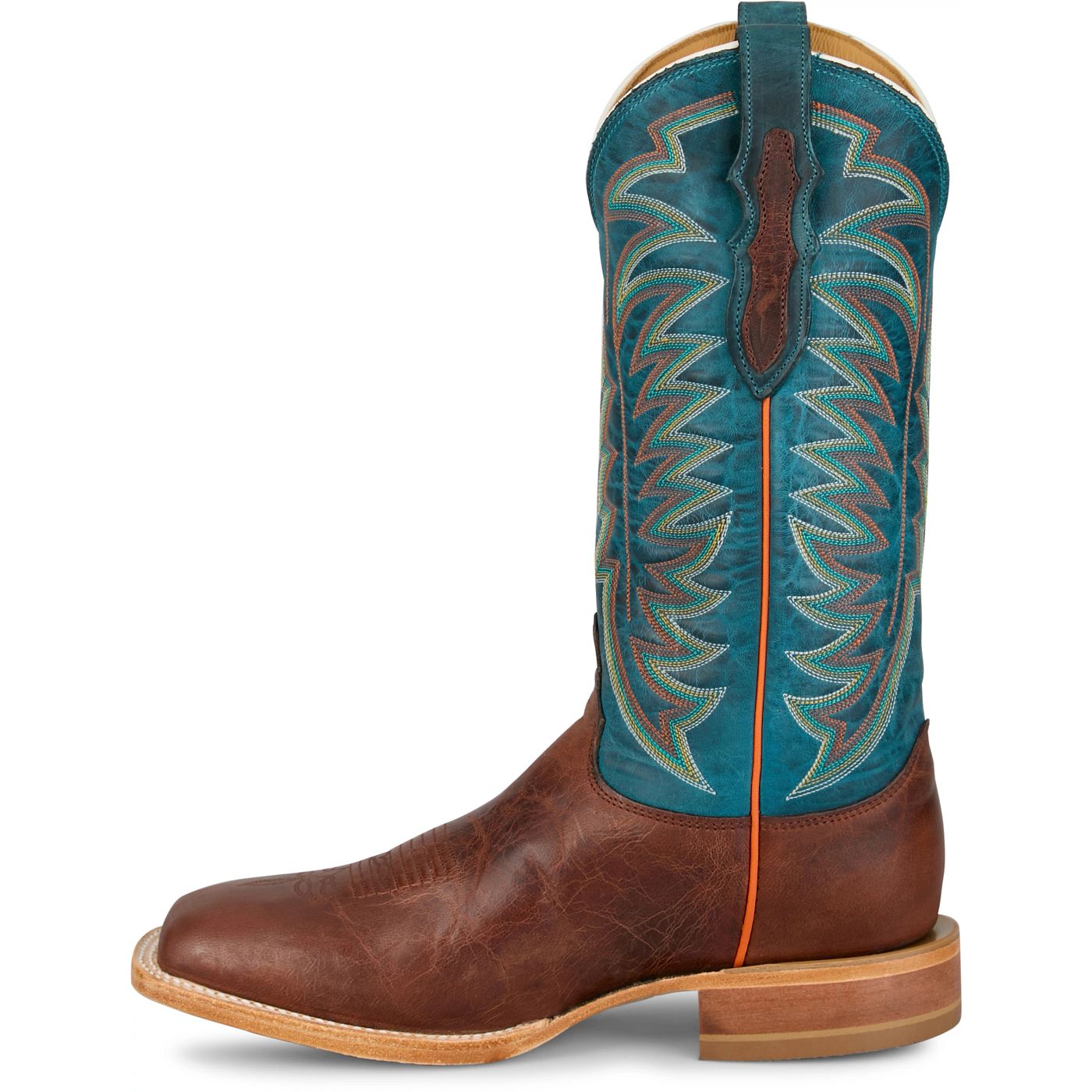 Justin Boots Burchett 13 Goat Blue CX1312 Outsole View