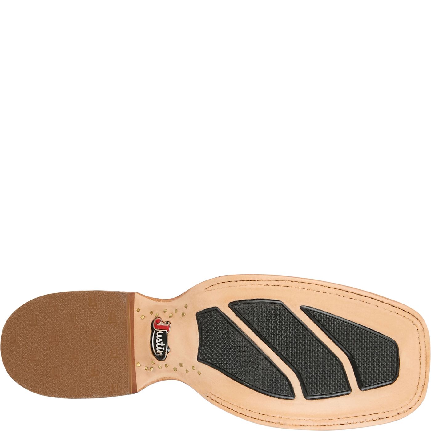 Justin Boots Burchett 13 Goat Red CX1313 Heel Detail