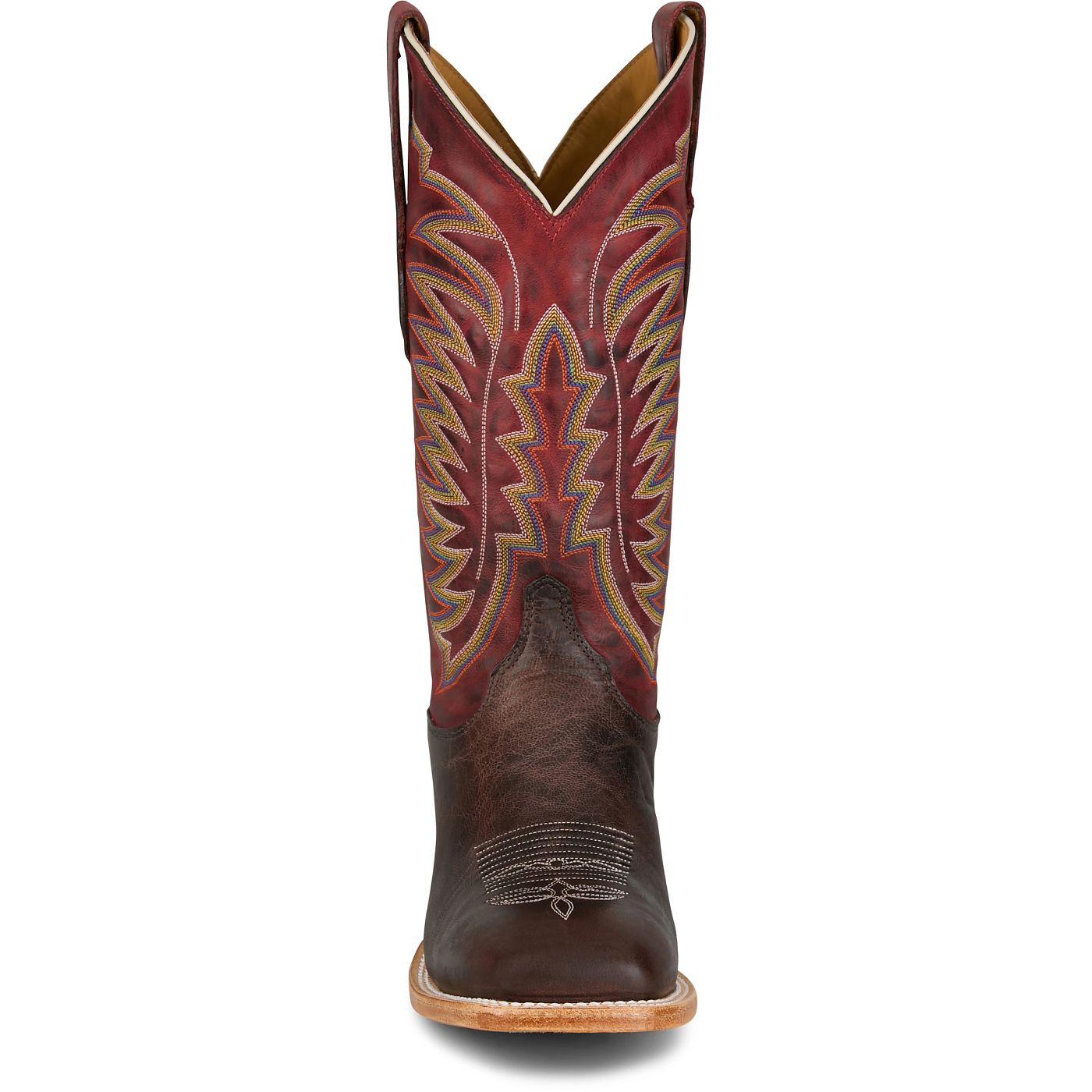 Justin Boots Burchett 13 Goat Red CX1313 Insole View