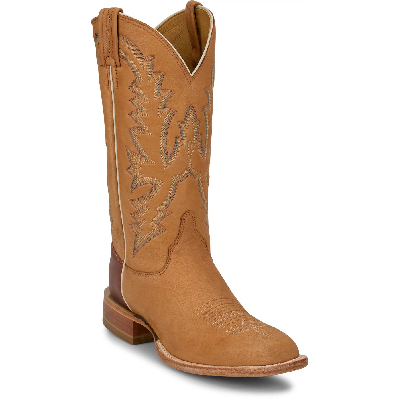 Justin Boots Boston 13 Whitetail Deer Cognac CX1331 Pair View