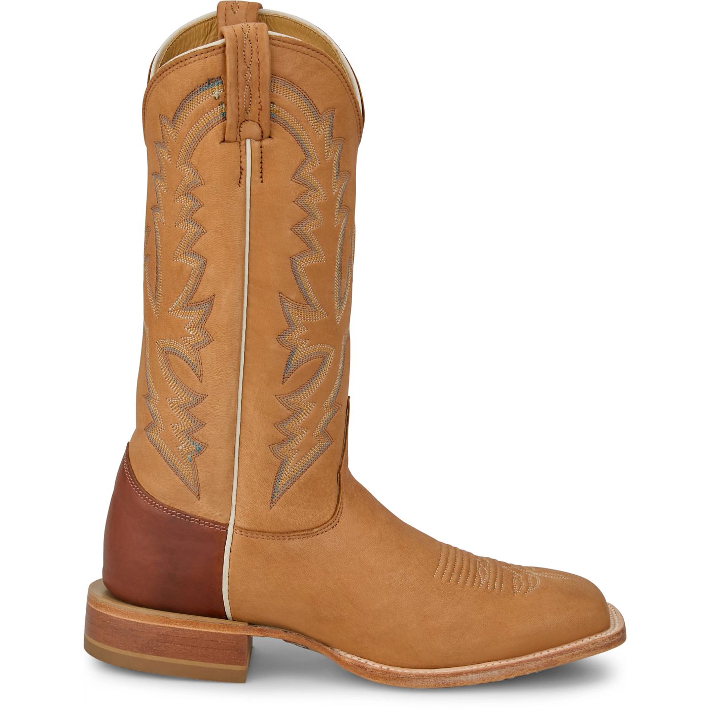 Justin Boots Boston 13 Whitetail Deer Cognac CX1331 Side View