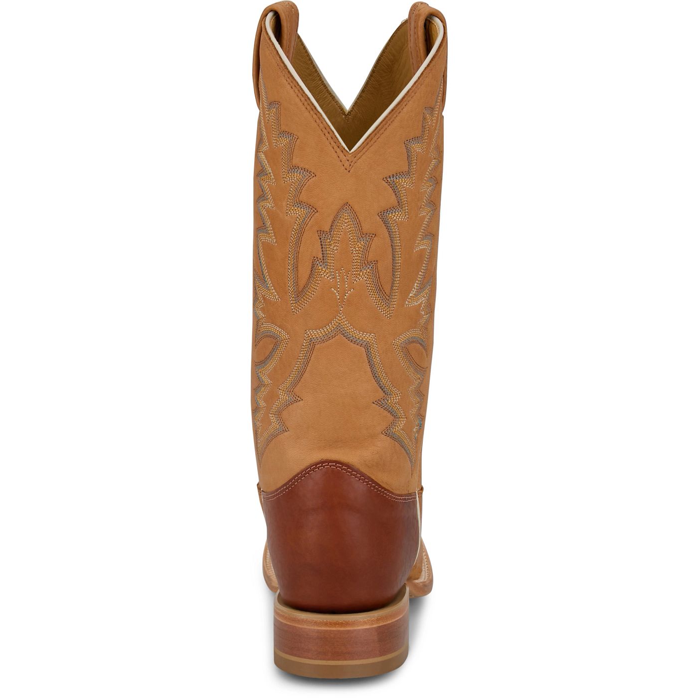 Justin Boots Boston 13 Whitetail Deer Cognac CX1331 Toe Detail