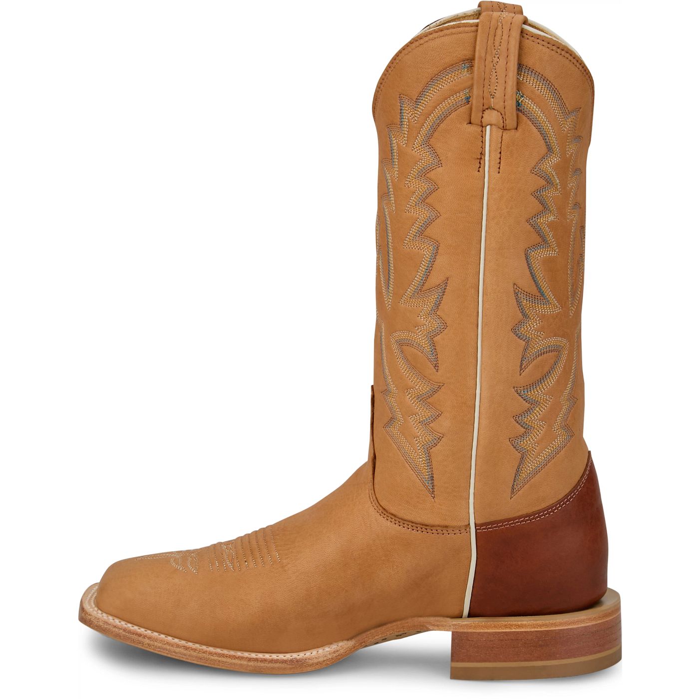 Justin Boots Boston 13 Whitetail Deer Cognac CX1331 Outsole View
