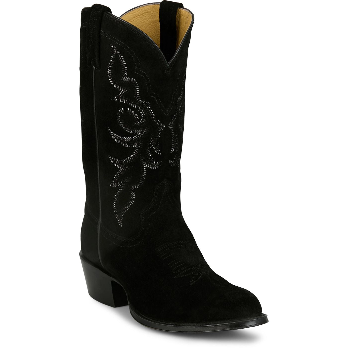 Tony Lama Men's 12" Plano Western Boot Black (DR3052)