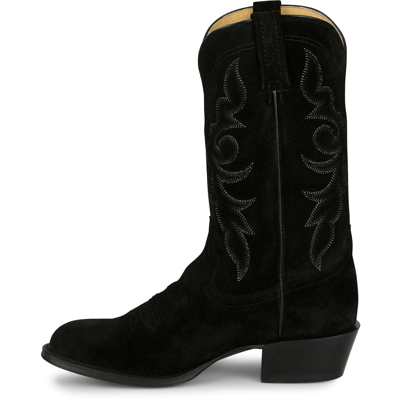 Tony Lama Men's 12" Plano Western Boot Black (DR3052)