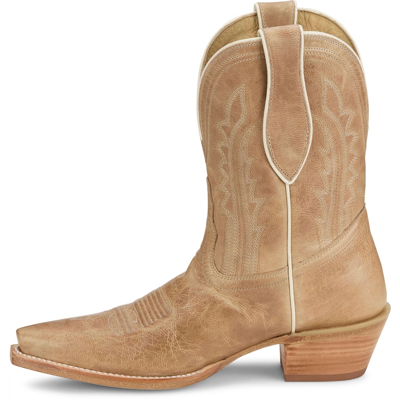 Tony Lama Women's 9" Areli Western Bootie Bone (DR3250)