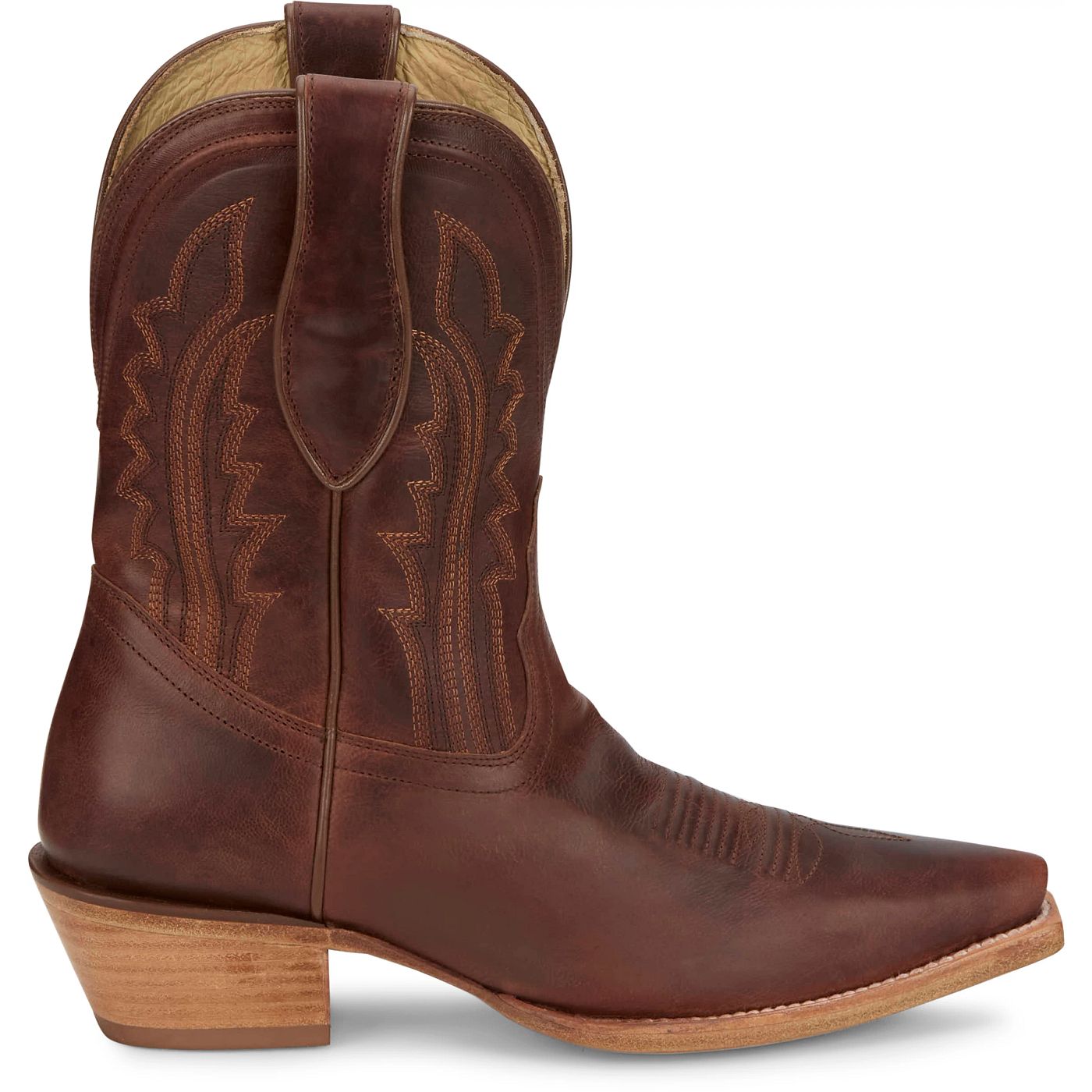 Tony Lama Women's 9" Areli Western Bootie Cognac (DR3251)