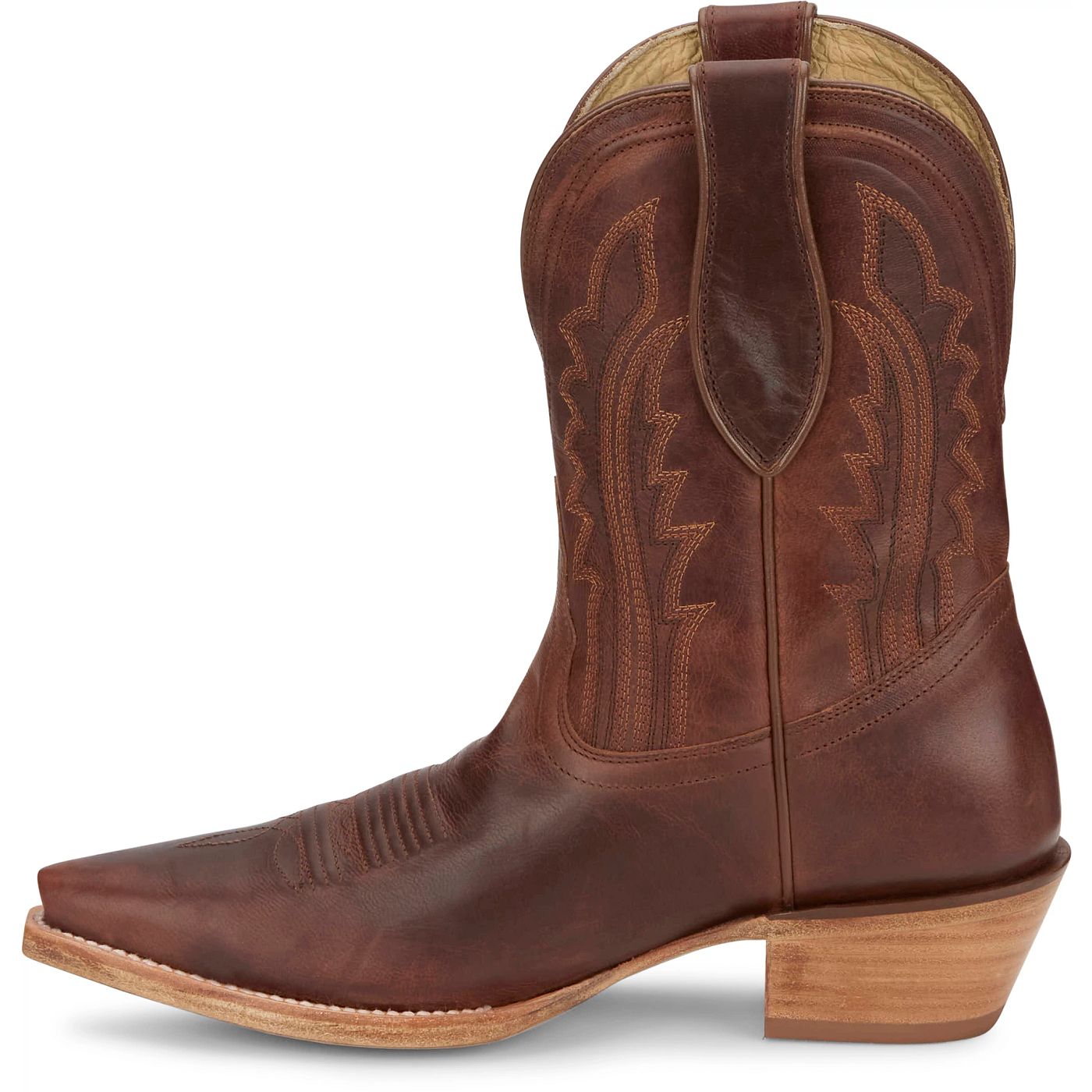 Tony Lama Women's 9" Areli Western Bootie Cognac (DR3251)