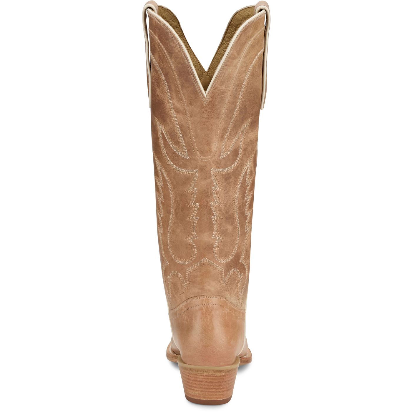 Tony Lama Women's Jess 15" Western Boot - Bone Goat (DR4250) - View 5