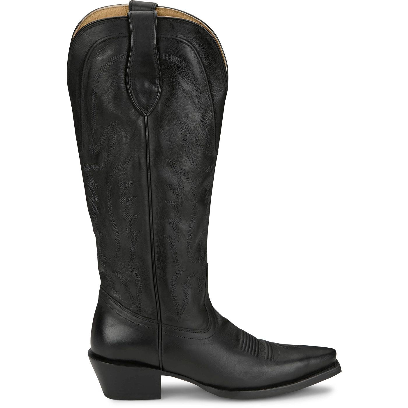 Tony Lama Women's 15" Jess Western Boot Black (DR4252)