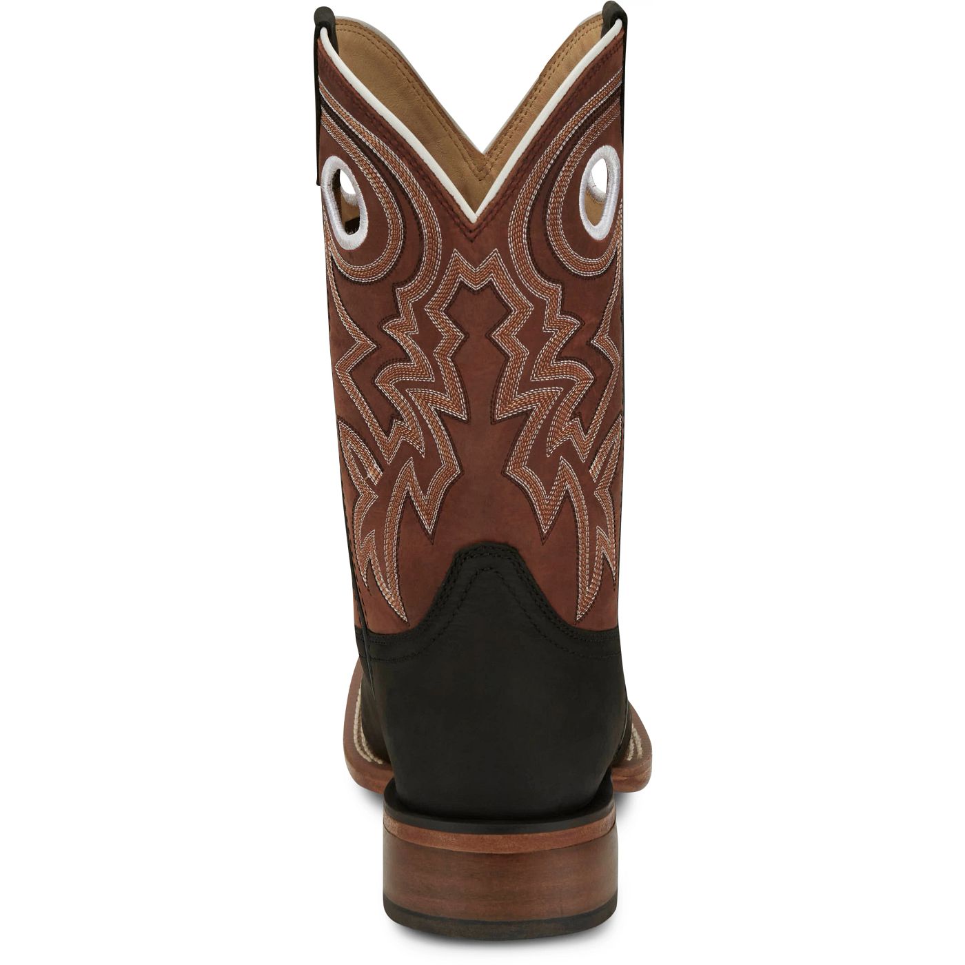 Justin Boots Men's Big News 11" Western Boot - Red Cowhide (FN7022) - View 5