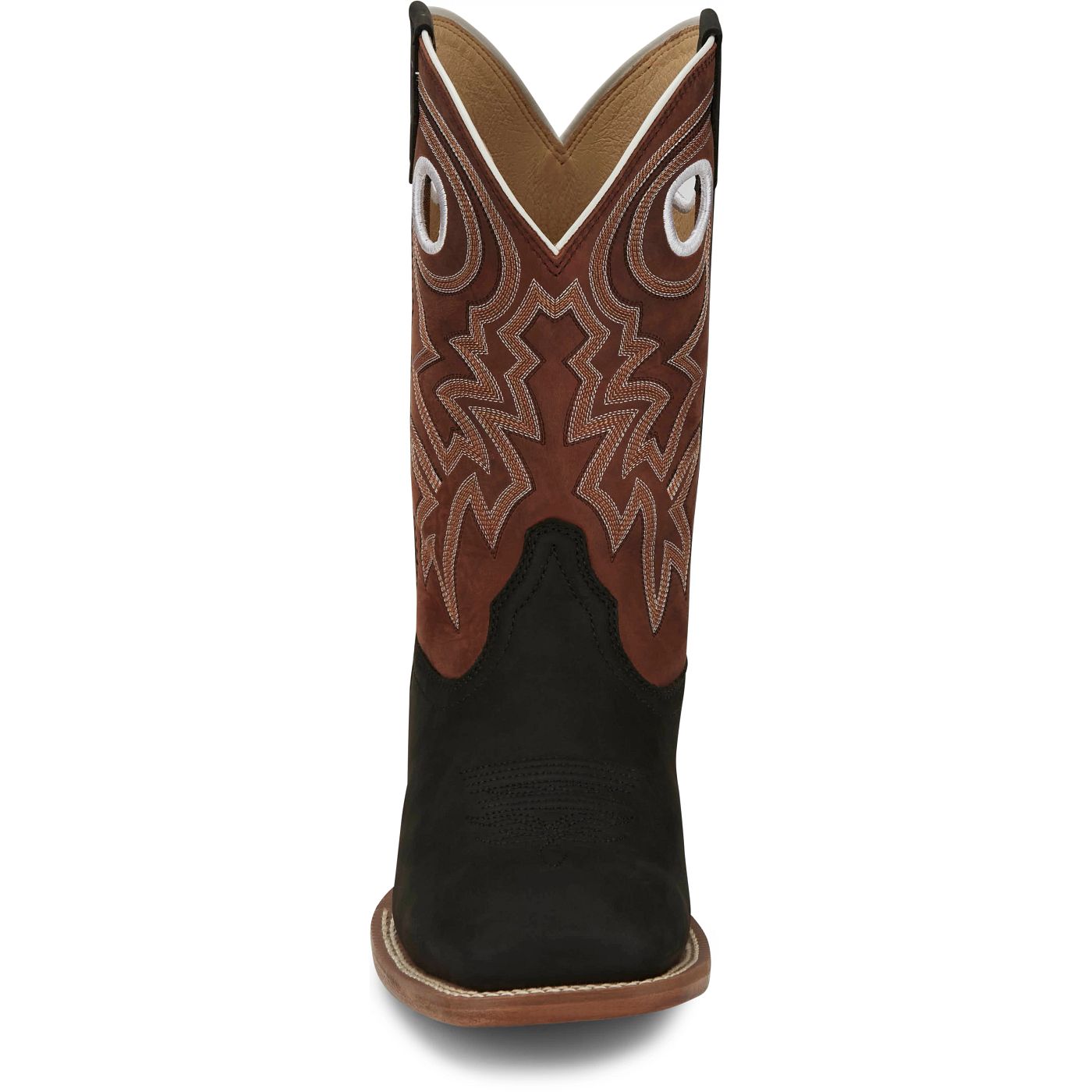 Justin Boots Men's Big News 11" Western Boot - Red Cowhide (FN7022) - View 7