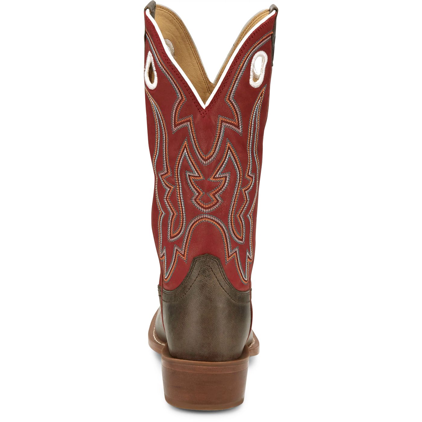 Justin Boots Men's Ante Up 13" Western Boot - Justin Red Goat (FN7245) - View 5