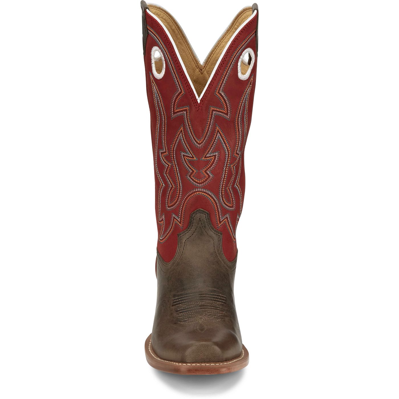 Justin Boots Men's Ante Up 13" Western Boot - Justin Red Goat (FN7245) - View 7