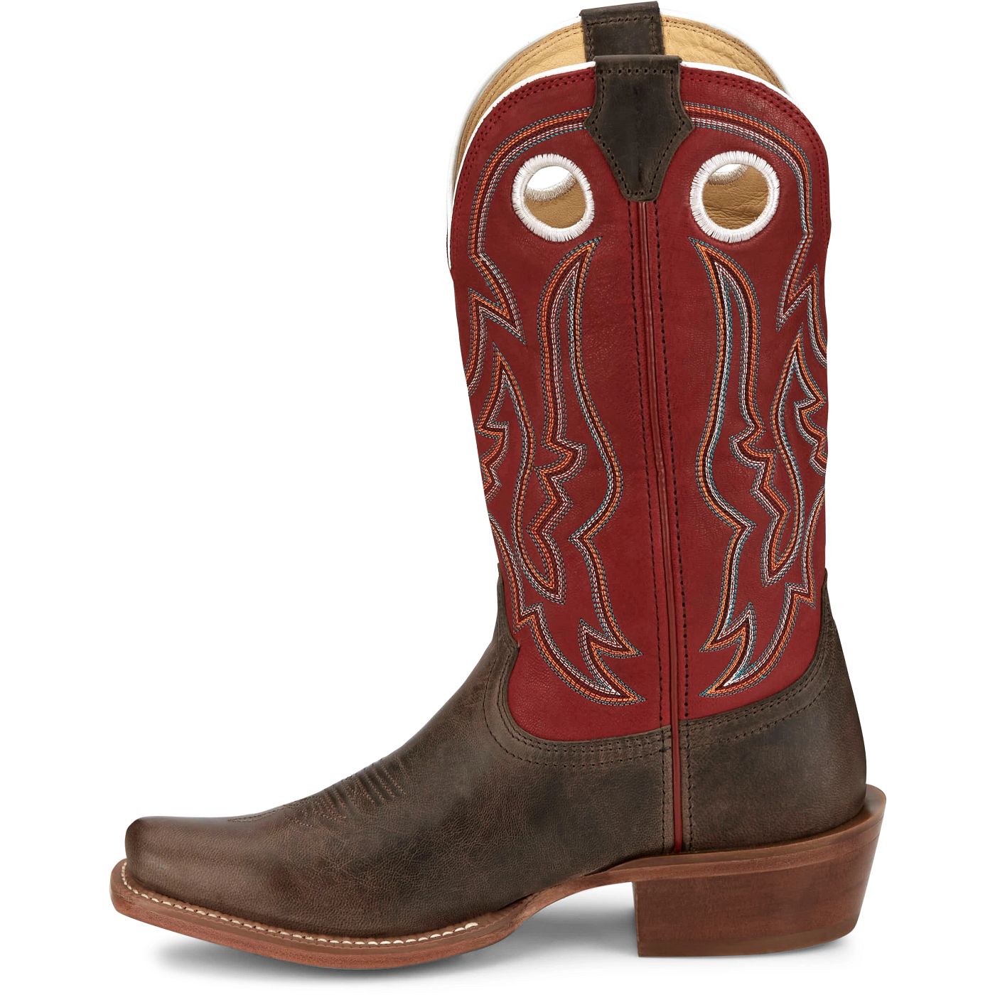 Justin Boots Men's Ante Up 13" Western Boot - Justin Red Goat (FN7245) - View 8