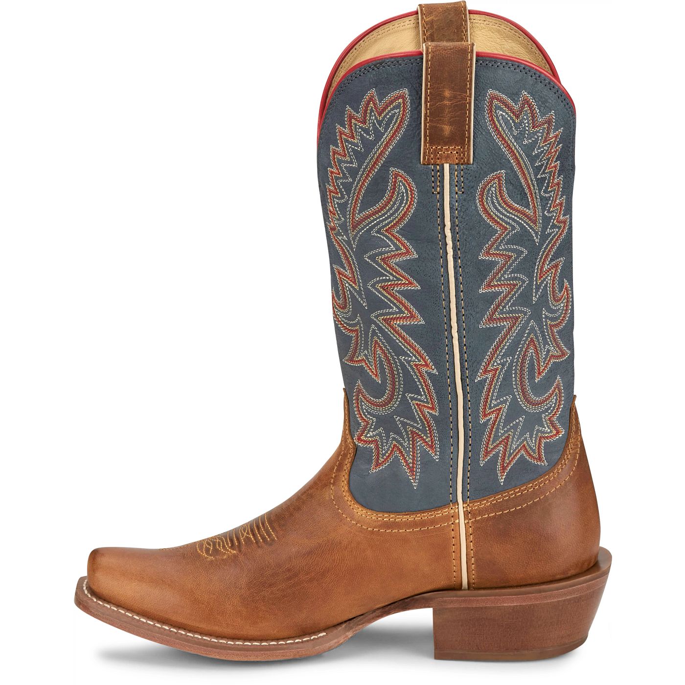 Justin Boots Men's Show Off 13" Western Boot - Royal Blue Goat (FN7251) - View 8