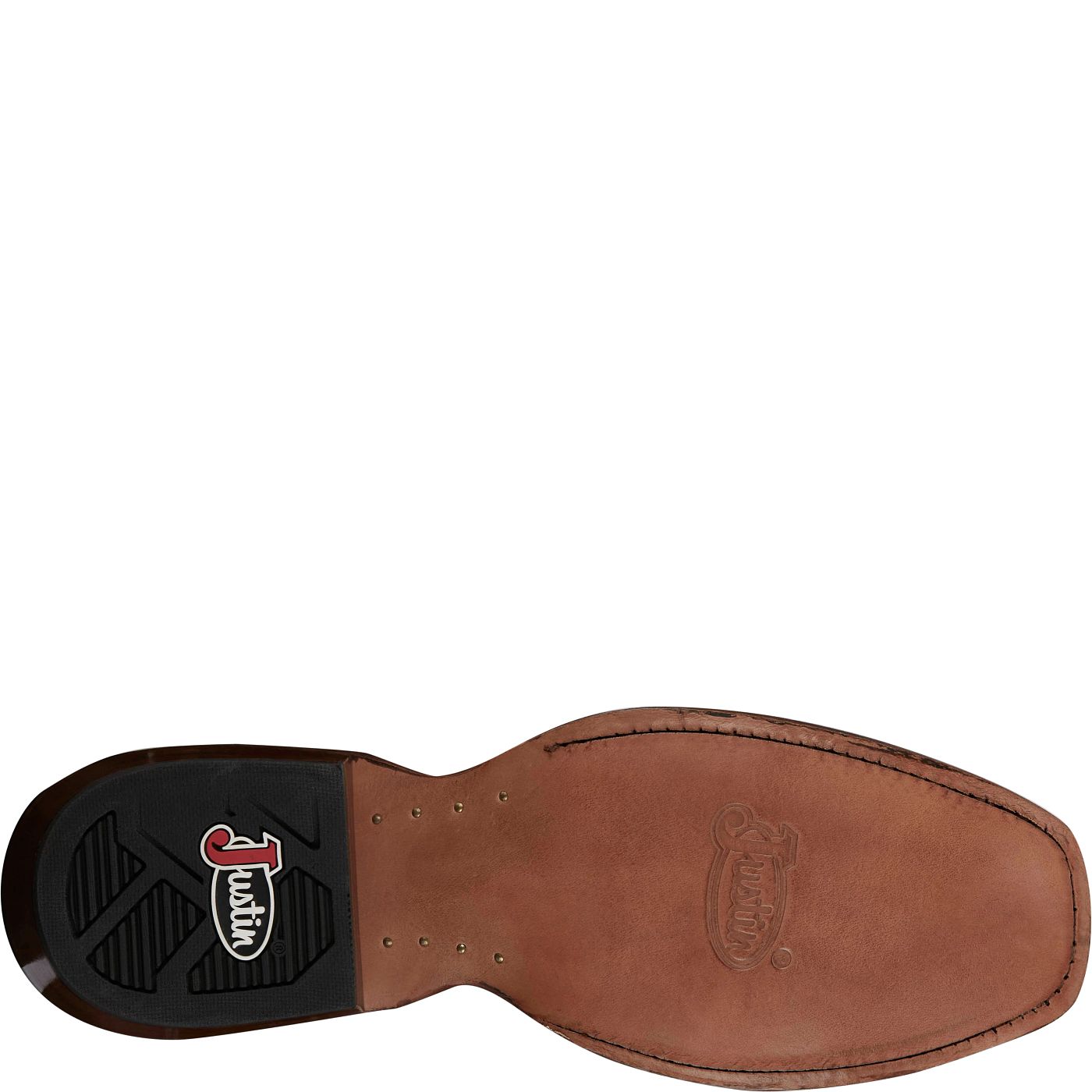 Justin Boots Men's Jimmy 13" Western Boot - Sunrise Orange Goat (FN7252) - View 6