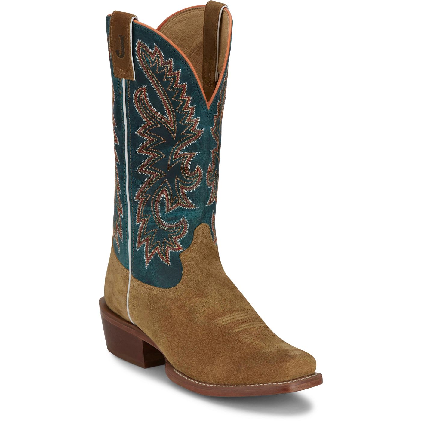 Justin Boots Men's Jimmy 13" Western Boot - Oasis Goat (FN7253) - View 2