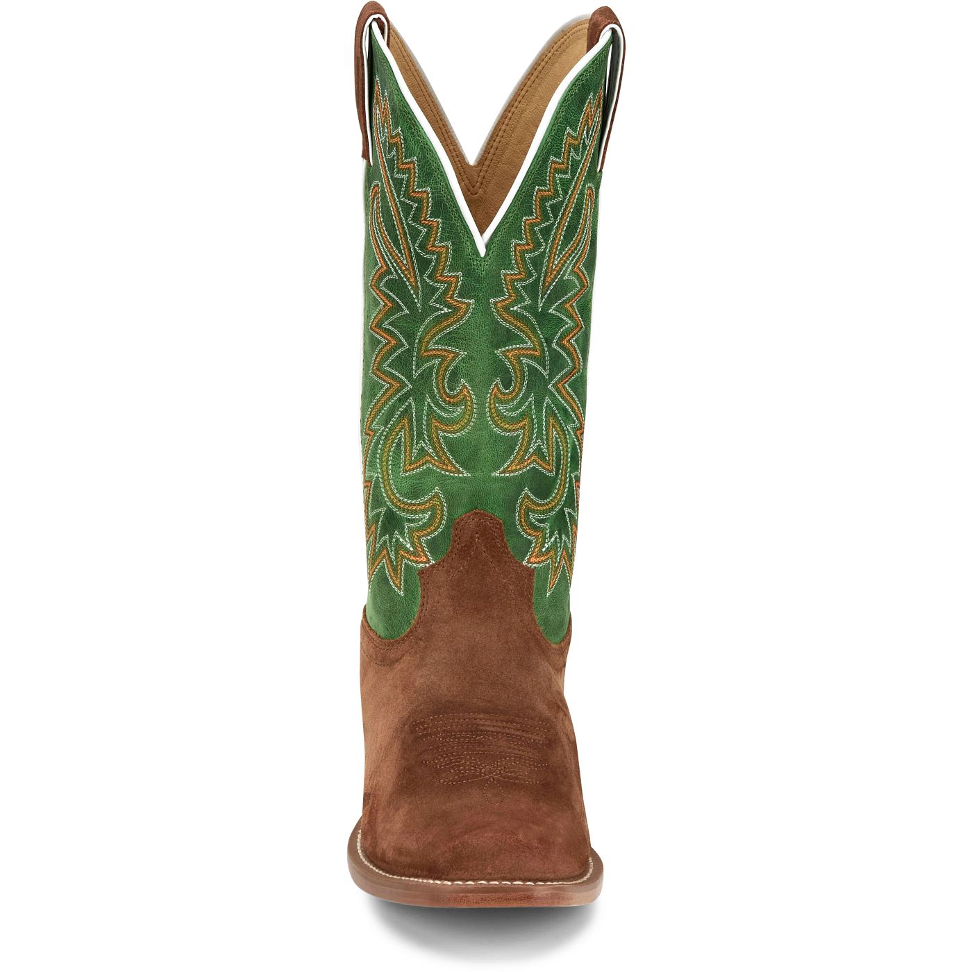 Justin Boots Men's Jimmy 13" Western Boot - Alfalfa Goat (FN7254) - View 7