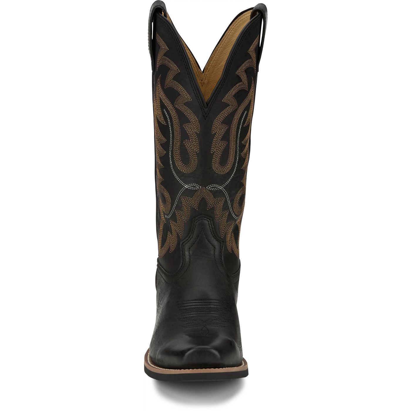 Justin Boots Men's Cowboy Town 13" Western Boot - Midnight Goat (FN7256) - View 7