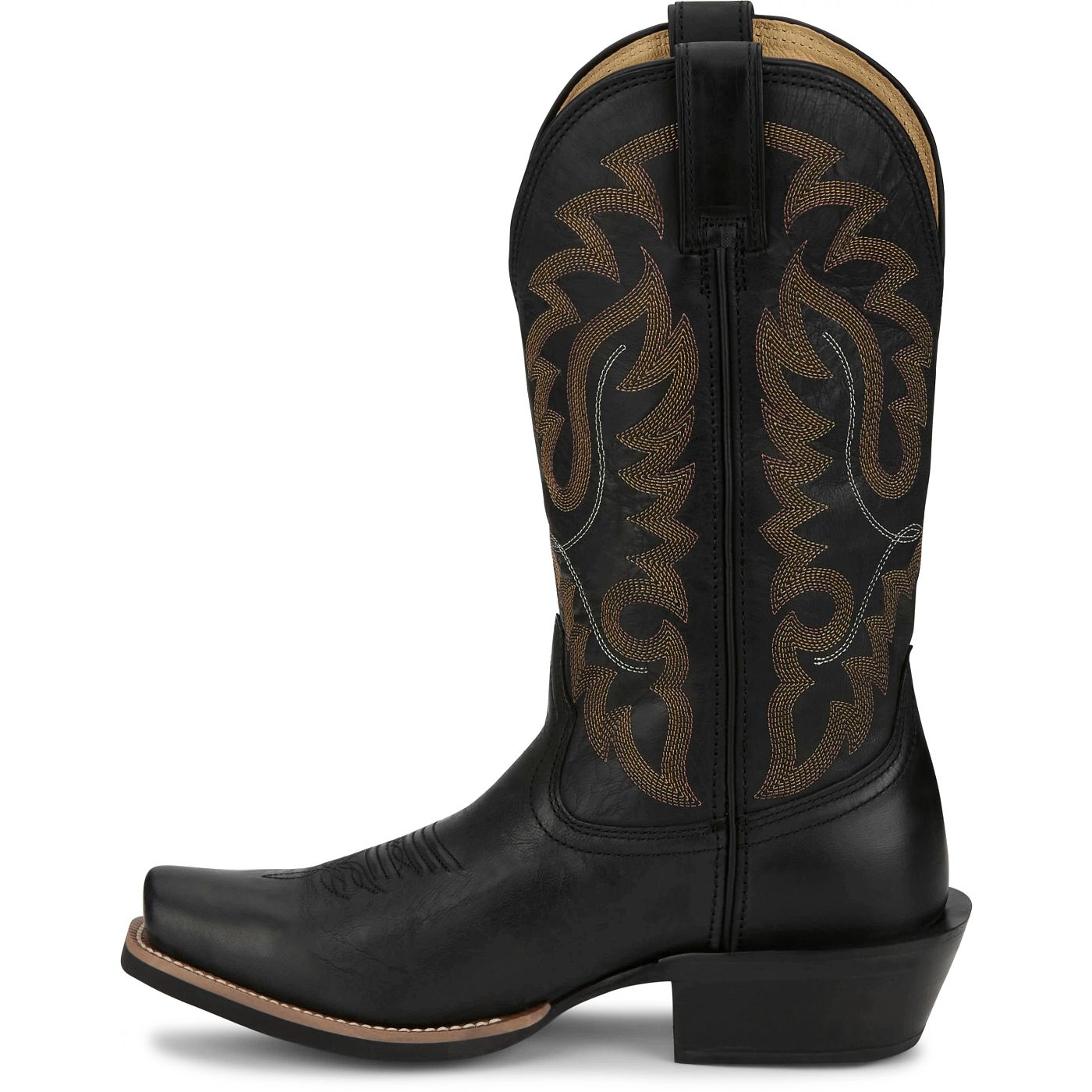 Justin Boots Men's Cowboy Town 13" Western Boot - Midnight Goat (FN7256) - View 8