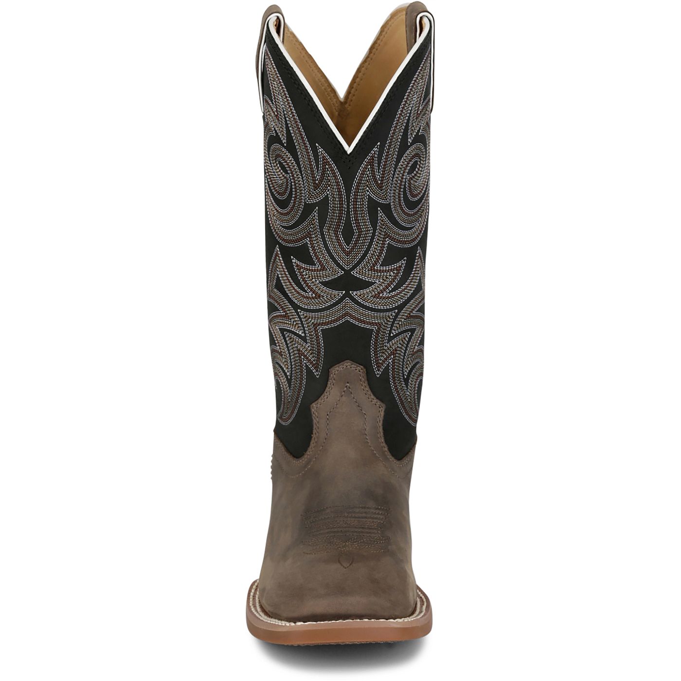 Justin Boots Men's May Day 13" Western Boot - Black Cowhide (FN7259) - View 7