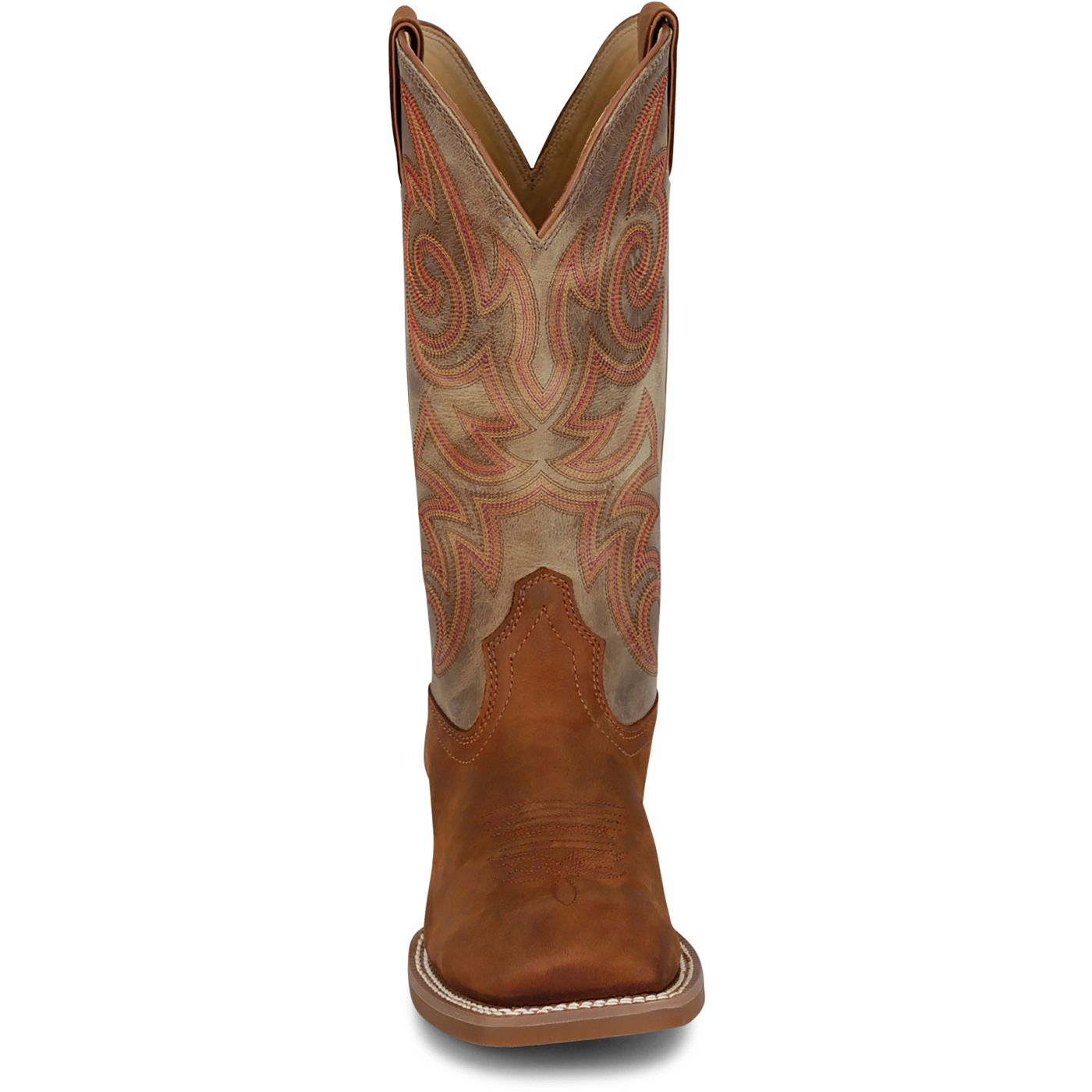 Justin Boots Men's May Day 13" Western Boot - Taupe Cowhide (FN7260) - View 7