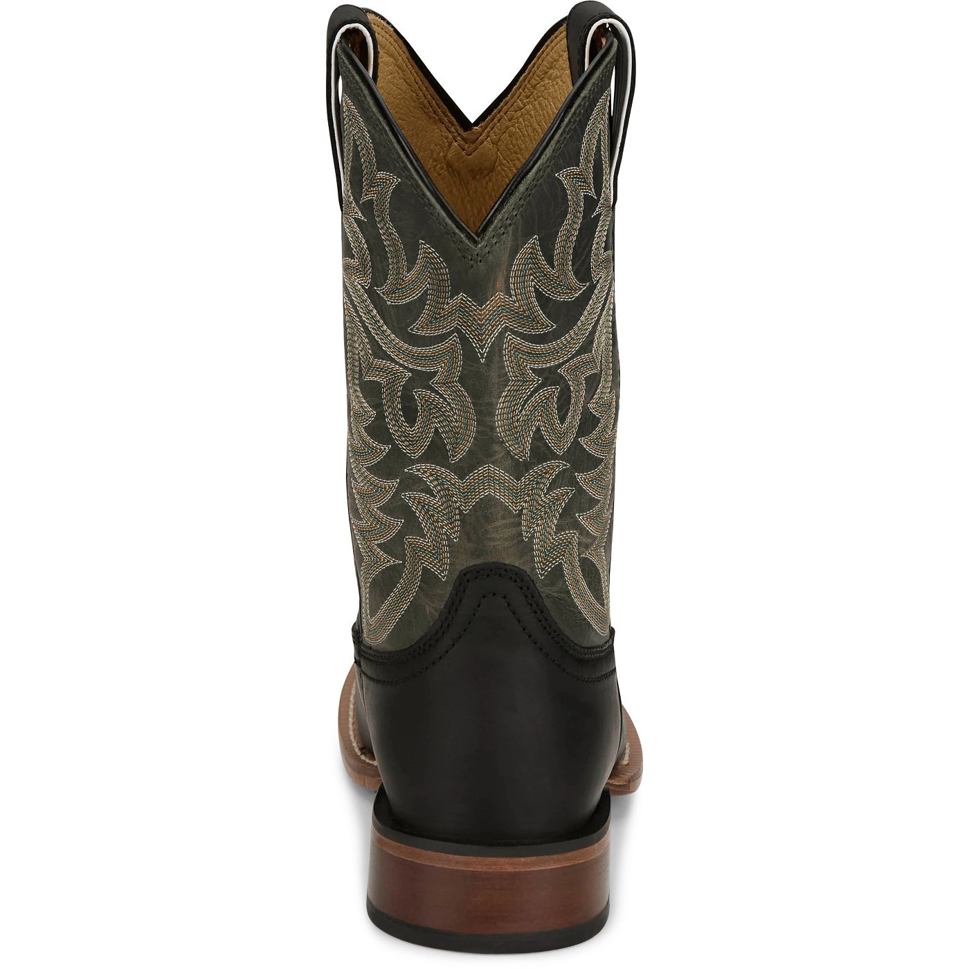 Justin Boots Men's Disco Man 11" Western Boot - Slate Grey Cowhide (FN7304) - View 5