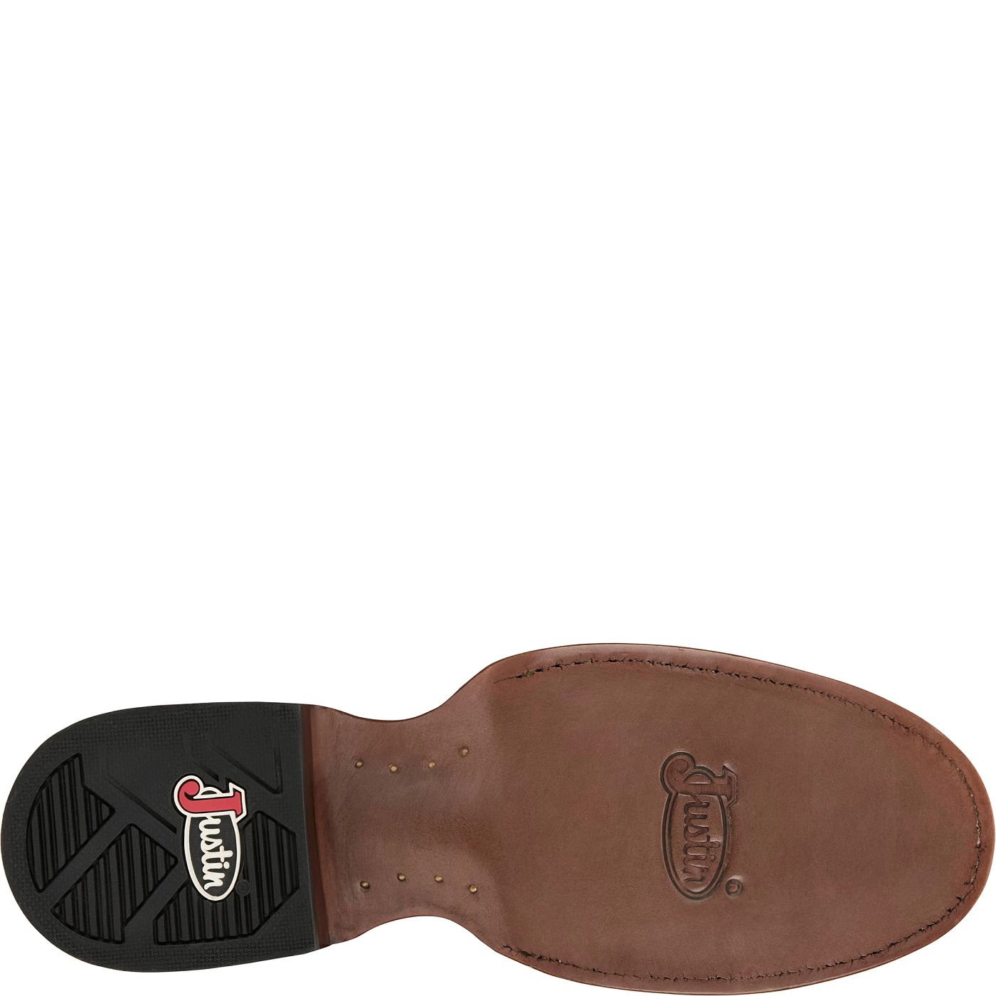 Justin Boots Men's Disco Man 11" Western Boot - Slate Grey Cowhide (FN7304) - View 6