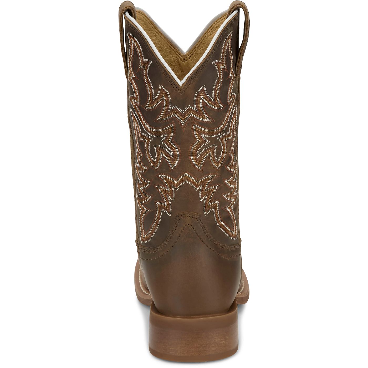 Justin Boots Men's Wild Bill 11" Western Boot - Khaki Cowhide (FN7351) - View 5