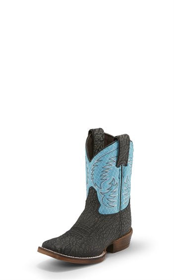 Nocona Boots Kid's Fynn Black (NK2104)