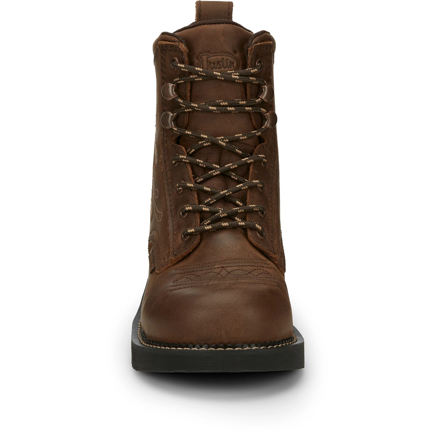 Justin Work Women's Katerina 6" Steel Toe Waterproof Boot - Aged Bark (GY985) - View 7