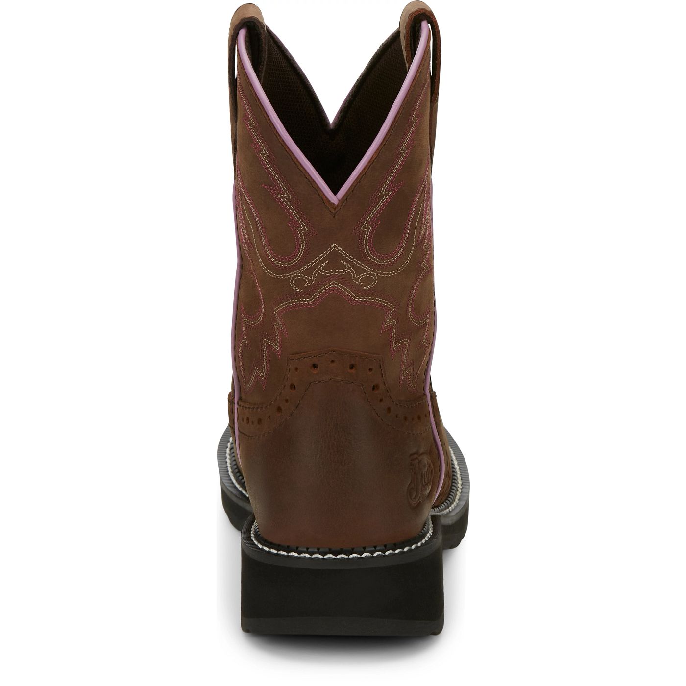 Justin Work Women's Wanette 8" Steel Toe Waterproof Boot - Aged Bark (GY9980) - View 5