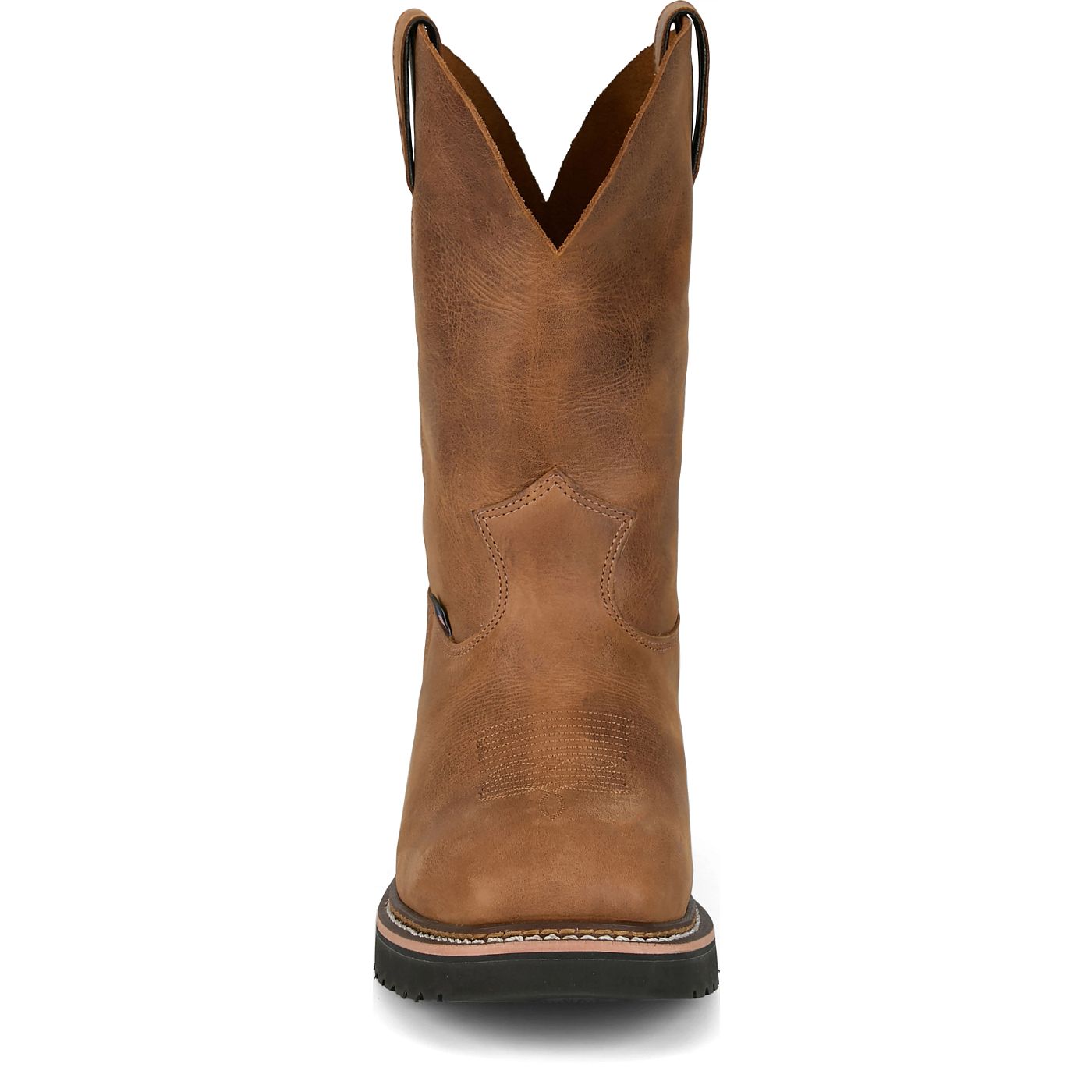 Justin Work Men's Ames 11" Steel Toe Boot - Walnut Brown (HL4223) - View 7