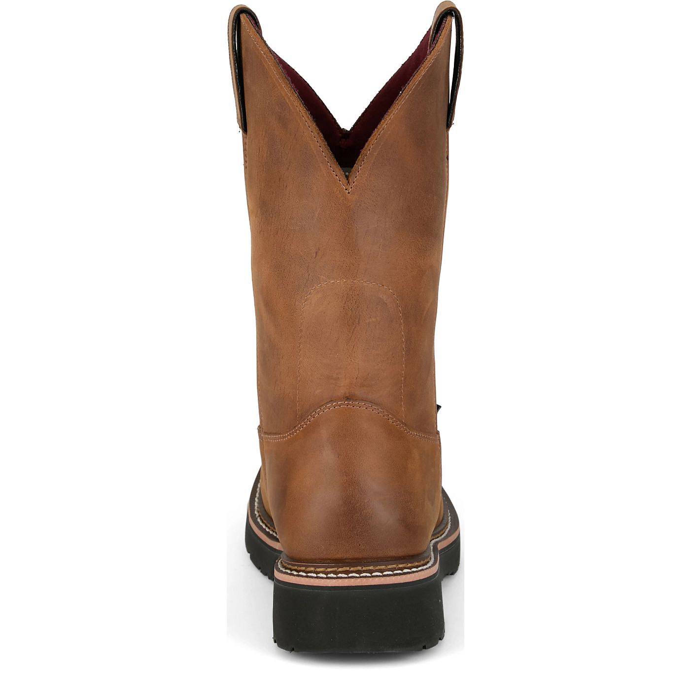 Justin Work Men's Ames 11" Steel Toe Waterproof Boot - Walnut Brown (HL4225) - View 5